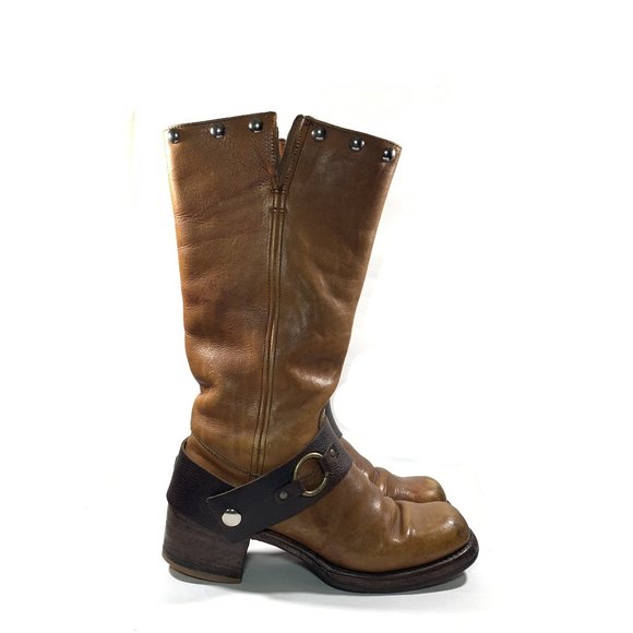 Frye Shoes - Vintage Frye Campus 14L Leather Boots